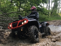 Défi de Quad VTT